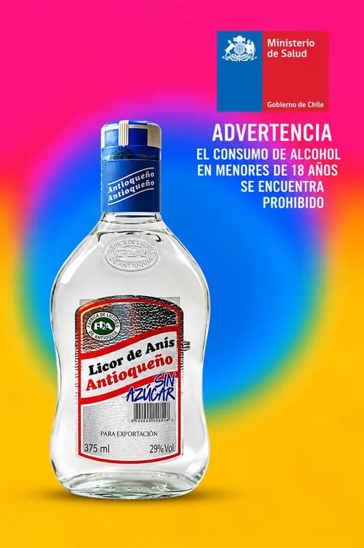 Aguardiente Antioqueño Sin Azúcar – 375 ml